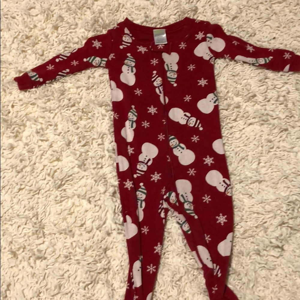 One piece footed